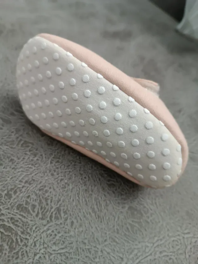 Zapatillas bebé rosa