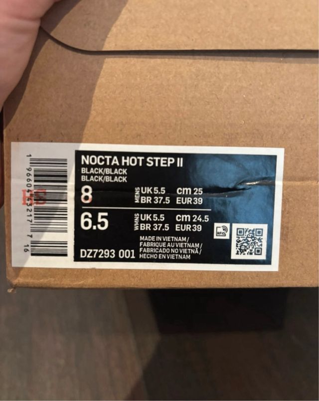 Zapatillas Nike NOCTA Negras