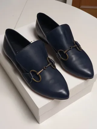 Zapatos Baltarini Azul Talla 37