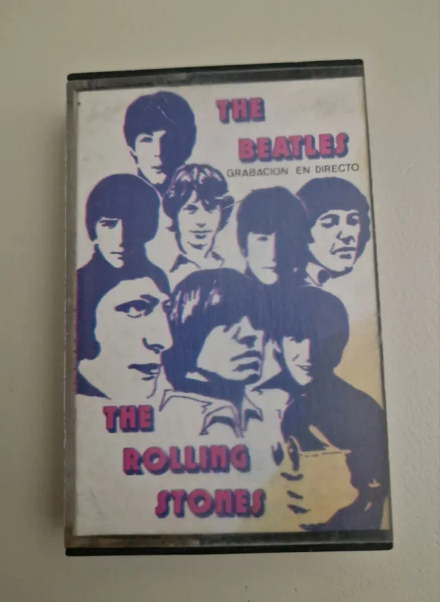 Casete The Beatles & Rolling Stones