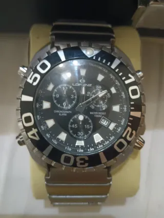 Orologio Lorenz Quarzo Cronografo Uomo