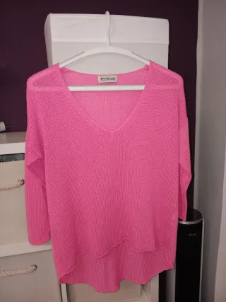 Jersey Stradivarius Rosa Talla S