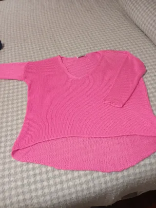 Jersey Stradivarius Rosa Talla S