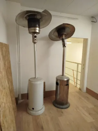 Estufas de terraza (2 unidades) Están en Lleida