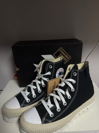 Converse Chuck Taylor All Star negras talla 39