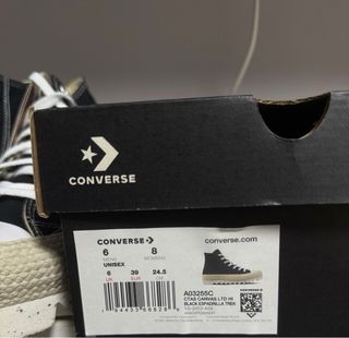 Converse Chuck Taylor All Star negras talla 39