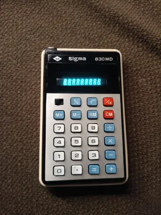 Calculadora Sigma 830MD Vintage