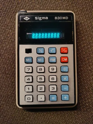 Calculadora Sigma 830MD Vintage