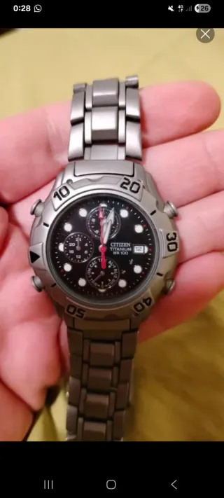 Reloj Citizen Titanium WR 100