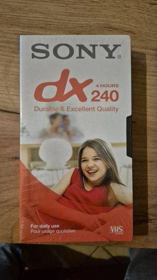 VHS Sony DX 240 4 Ore