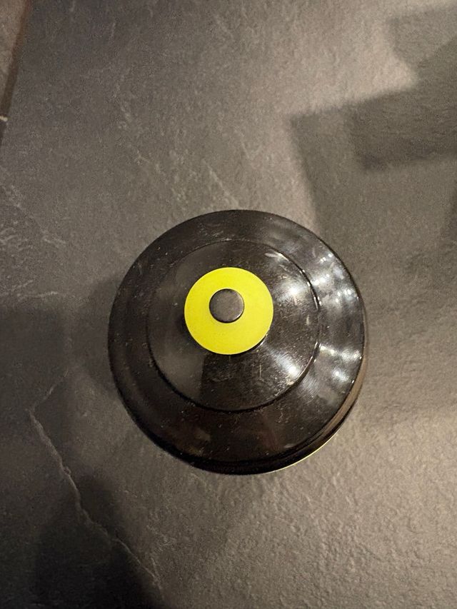 Borraccia sportiva gialla