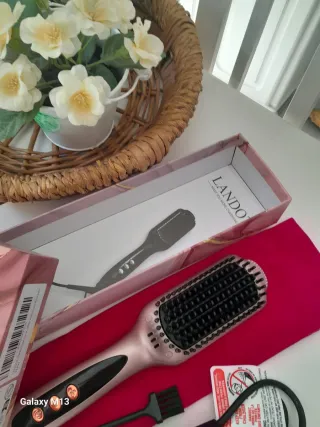 Cepillo Alisador LANDOT Oro Rosa