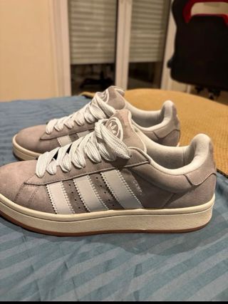 Adidas Campus Talla 44 Gris/Blanco