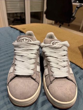 Adidas Campus Talla 44 Gris/Blanco