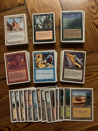 238 Carte Magic Quarta Edizione Vintage Old