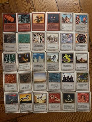 238 Carte Magic Quarta Edizione Vintage Old