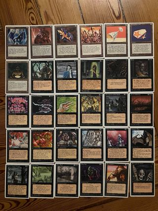 238 Carte Magic Quarta Edizione Vintage Old