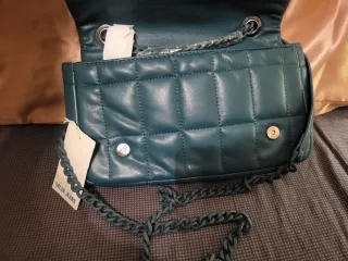 Bolso bandolera Salsa Jeans verde azulado