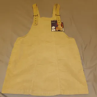 Vestido peto ESMARA Camel claro