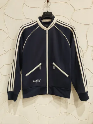 Giacca Adidas Seefeld Uomo Blu/Bianca