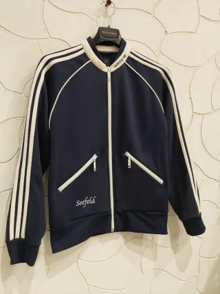 Giacca Adidas Seefeld Uomo Blu/Bianca