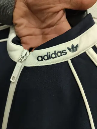 Giacca Adidas Seefeld Uomo Blu/Bianca