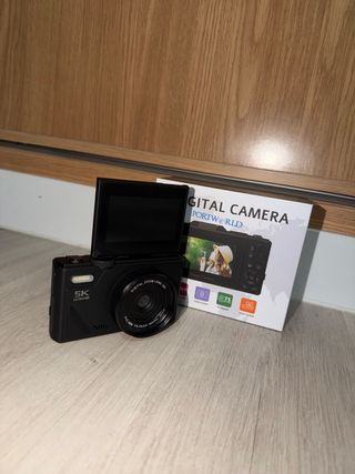 Cámara Digital PORTWORLD 5K 75MP Zoom 18X