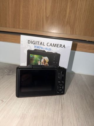 Cámara Digital PORTWORLD 5K 75MP Zoom 18X