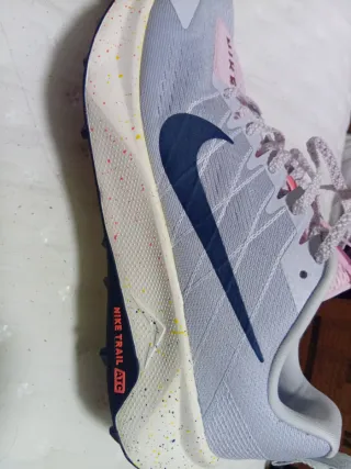 Zapatillas Nike Gris y Rosa