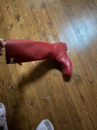 Botas Hunter Rojas Talla 39