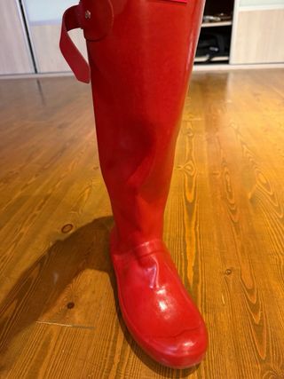 Botas Hunter Rojas Talla 39