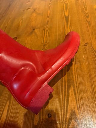 Botas Hunter Rojas Talla 39