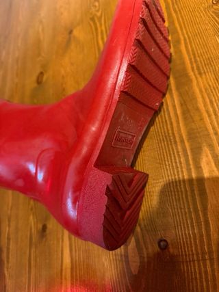 Botas Hunter Rojas Talla 39