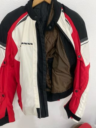 Chaqueta Moto SHUA Doble Forro + Casco