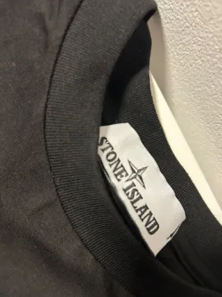 Camiseta Stone Island Negra Talla S