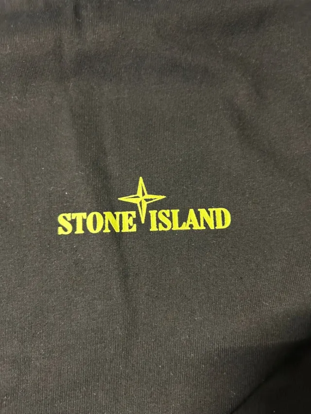 Camiseta Stone Island Negra Talla S