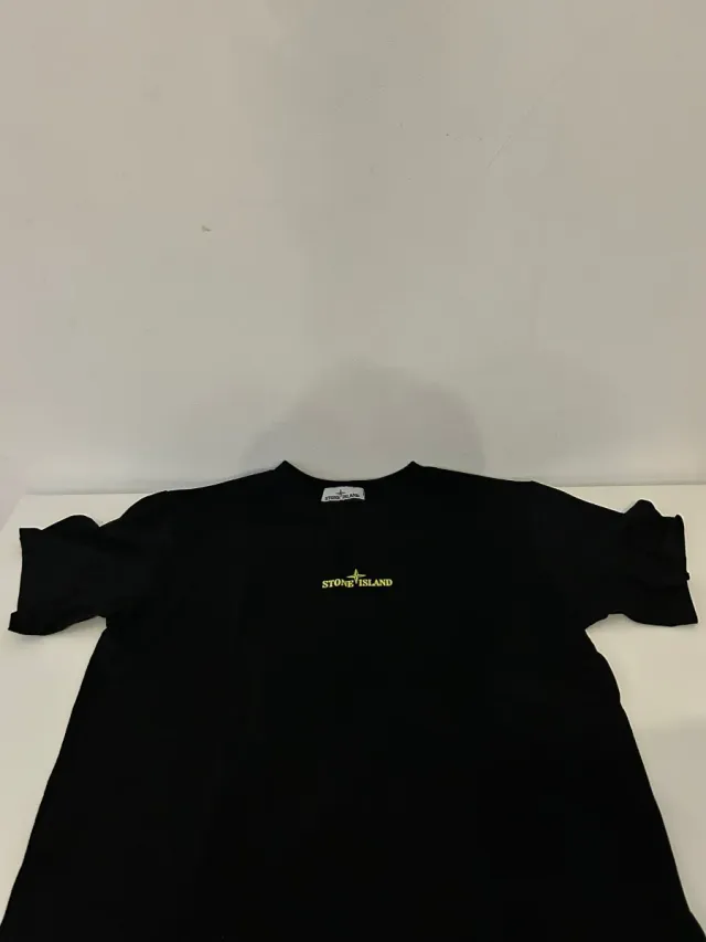 Camiseta Stone Island Negra Talla S