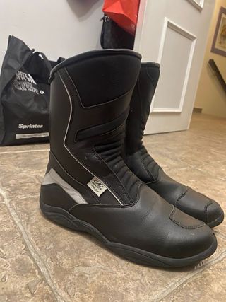 Botas de Moto Negras