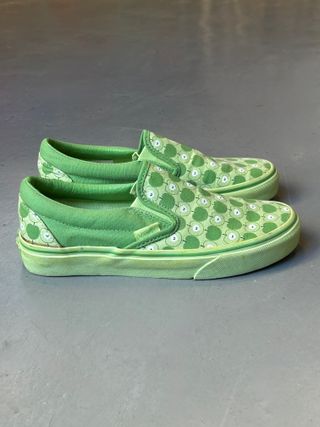 Zapatillas Vans 38,5 Slip-On “Green Apples”