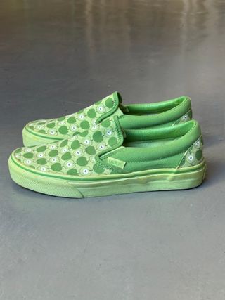 Zapatillas Vans 38,5 Slip-On “Green Apples”