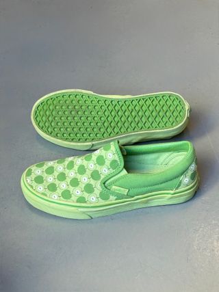 Zapatillas Vans 38,5 Slip-On “Green Apples”