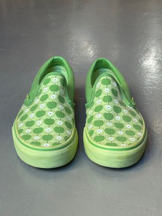Zapatillas Vans 38,5 Slip-On “Green Apples”