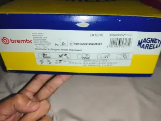 Discos freno delanteros Magneti Marelli NUEVOS