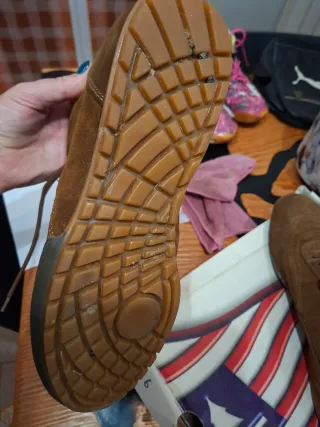 Scarpe uomo camoscio marroni taglia 46