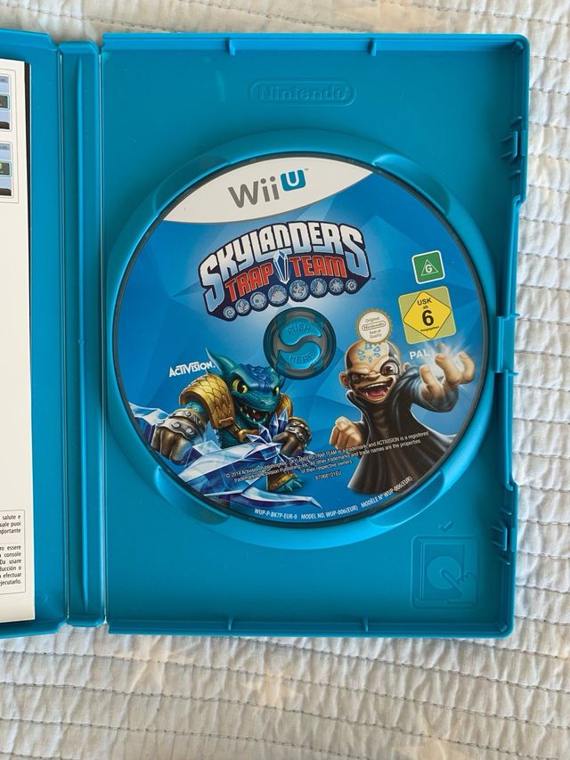 Lote 3 Videojuegos Wii U: Skylanders,Splatoon,Lego