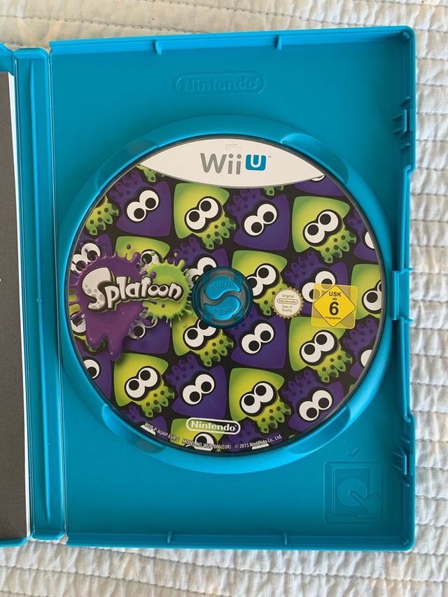 Lote 3 Videojuegos Wii U: Skylanders,Splatoon,Lego