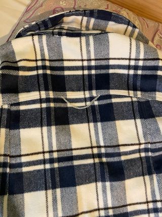 Chaqueta cuadros Zara Talla XS