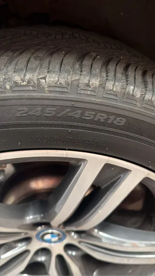 4 Llantas BMW 18 Originales con Neumático