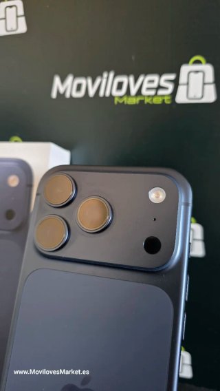 IPHONE 17 PRO 256GB AZUL, 100% BATERÍA, COMO NUEVO