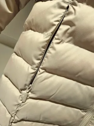 Cazadora Adidas Beige con Capucha